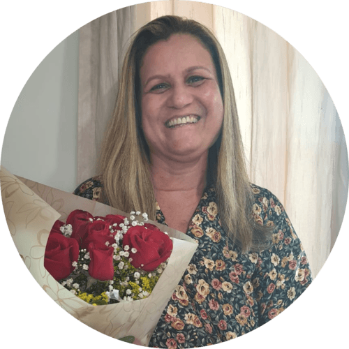 Maria Goretti V.S.O, cliente da Dra. Sandra Fernandes